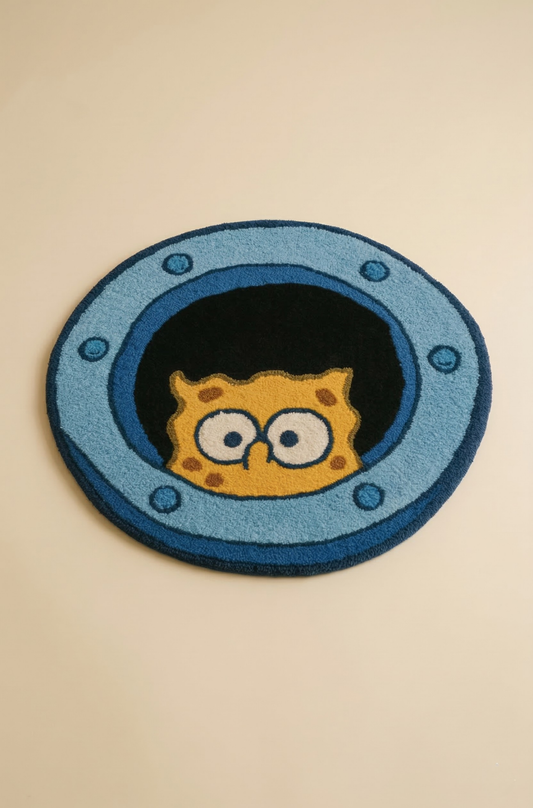 El Yapımı Tufting Halı - Sunger Bob