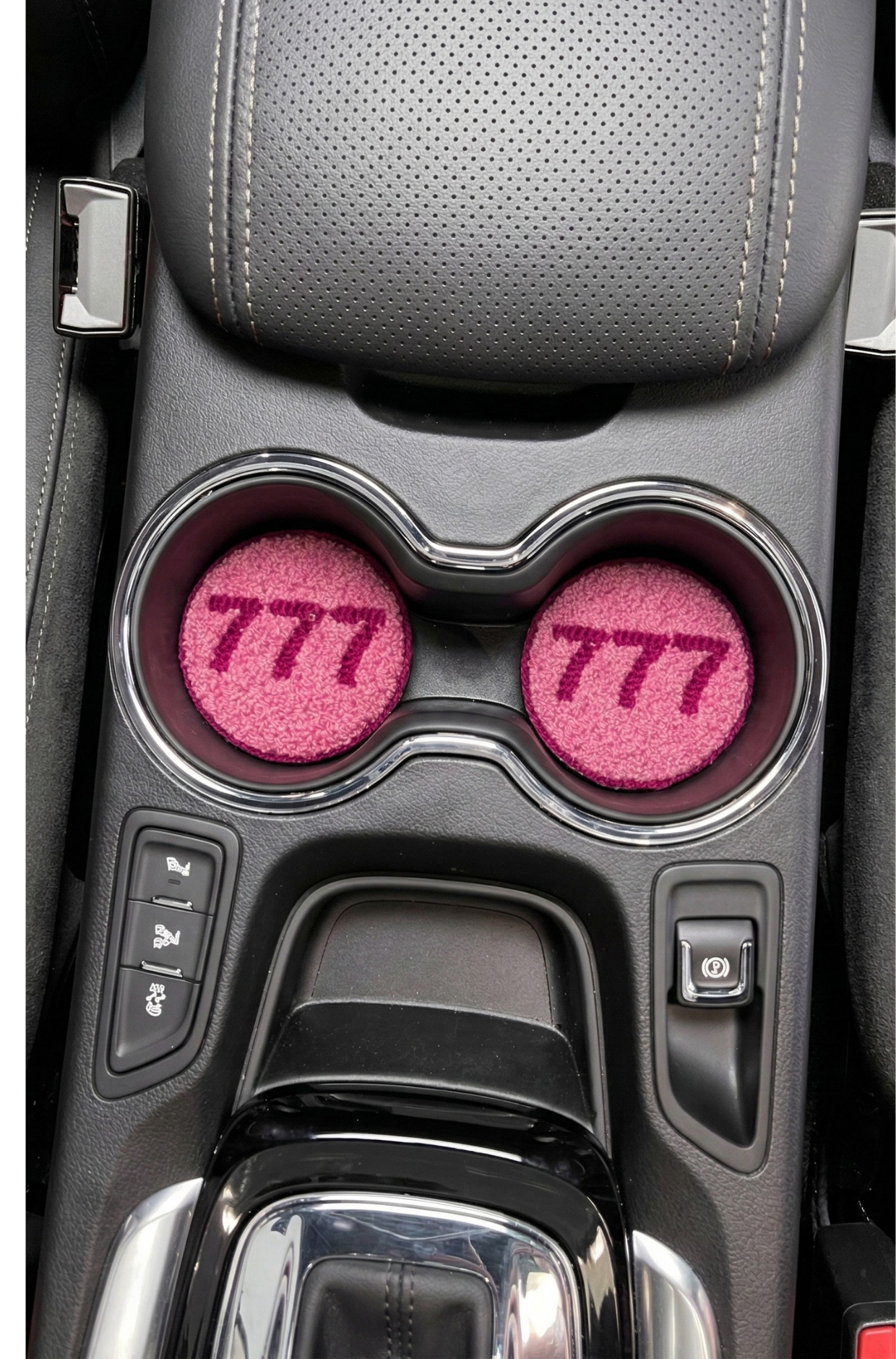 Nakış Detaylı Araç Bardak Altlığı - 777