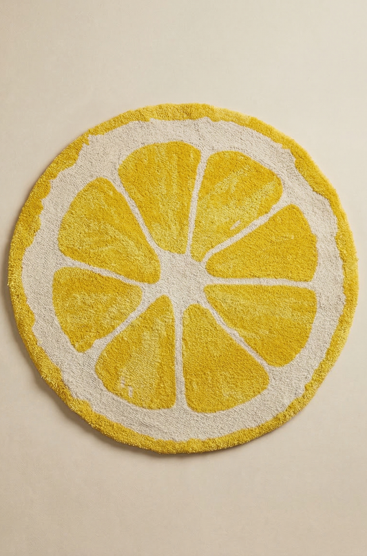 El Yapımı Tufting Halı - Limon