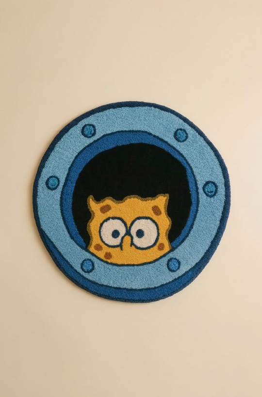 El Yapımı Tufting Halı - Sunger Bob