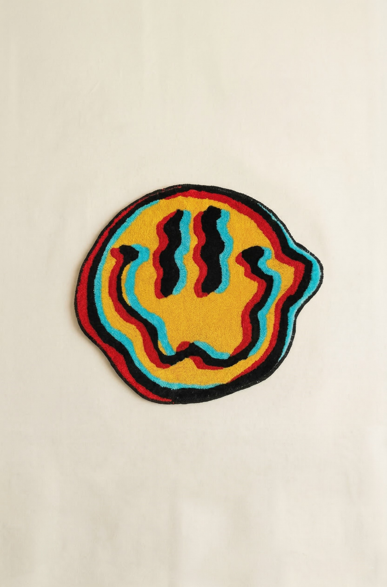 El Yapımı Tufting Halı - Neon Smile