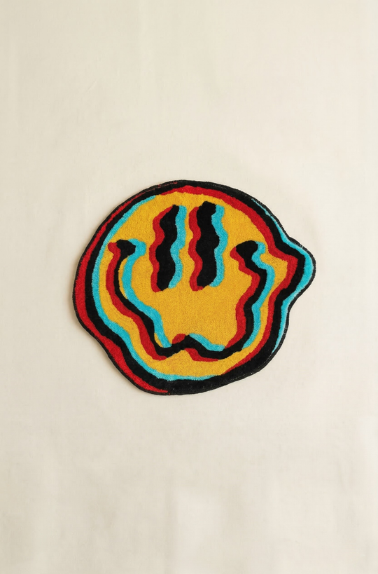El Yapımı Tufting Halı - Neon Smile
