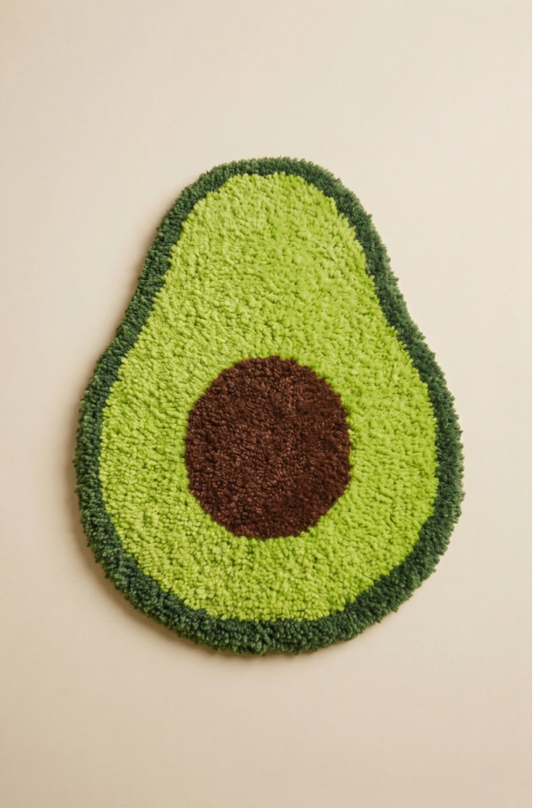 El Yapımı Tufting Halı - Avokado