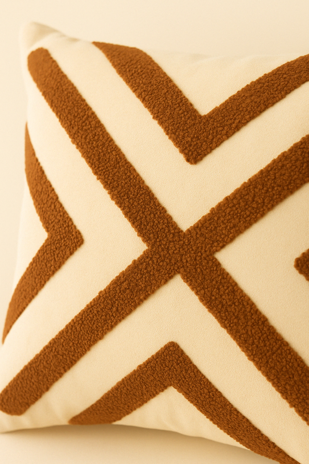 Etnik Desenli Punch Yastık Kırlent Kılıfı