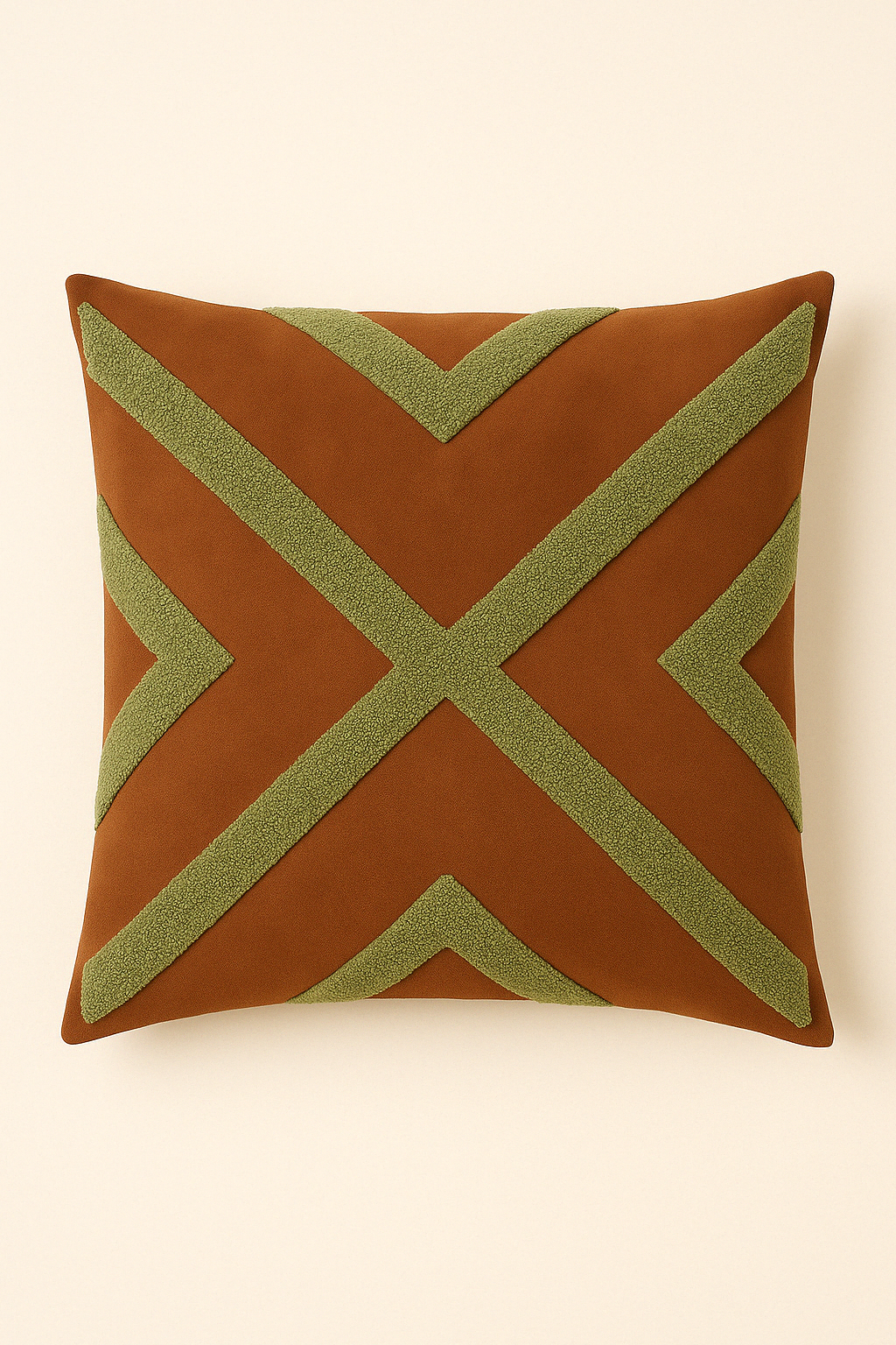 Etnik Desenli Punch Yastık Kırlent Kılıfı