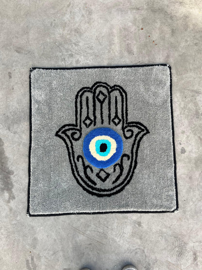 El Yapımı Nazar Fatmanın Eli Tufting Halı