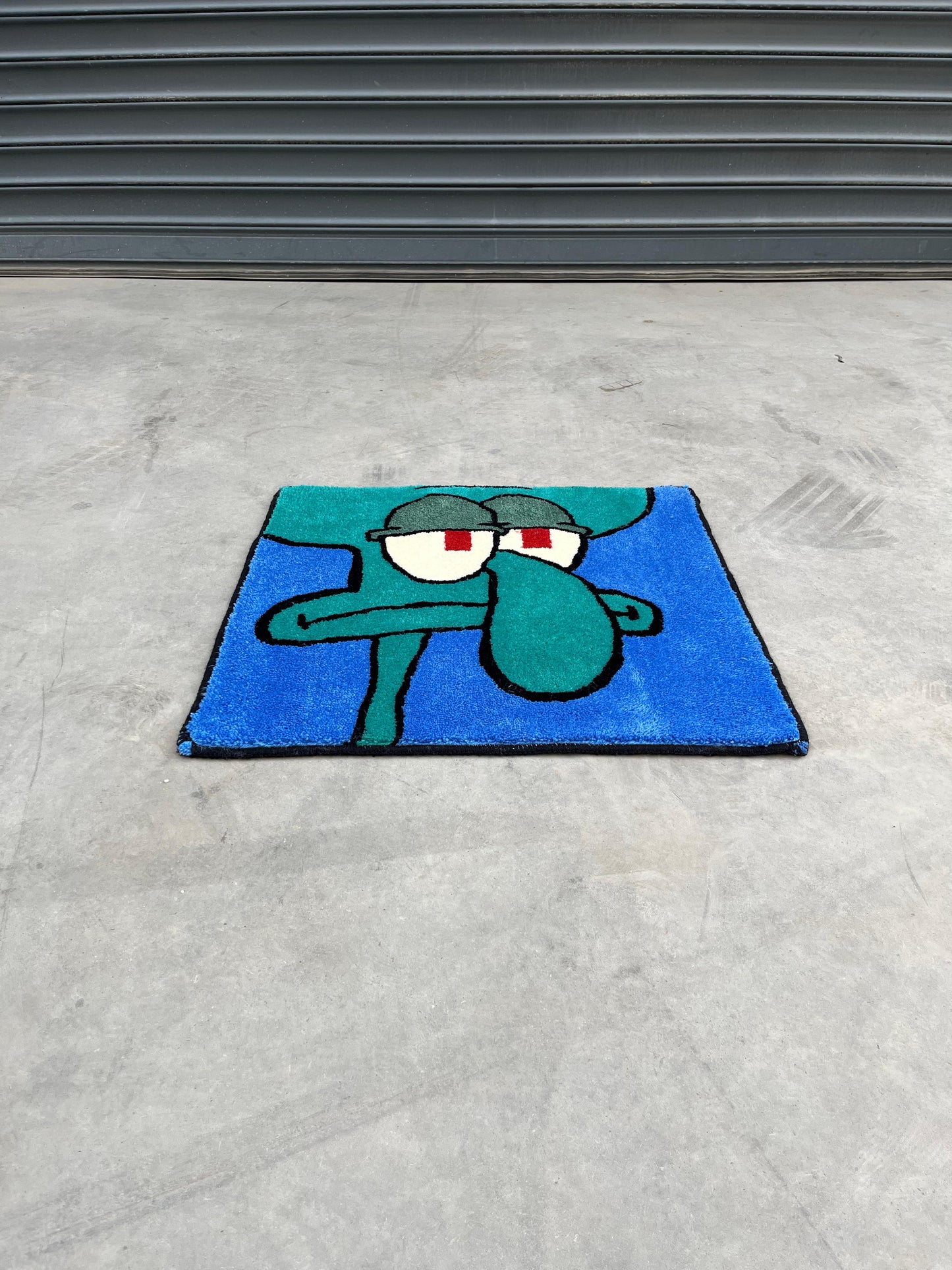 El Yapımı Sunger Bob Squidward Tufting Halı