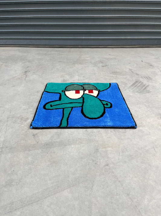 El Yapımı Sunger Bob Squidward Tufting Halı